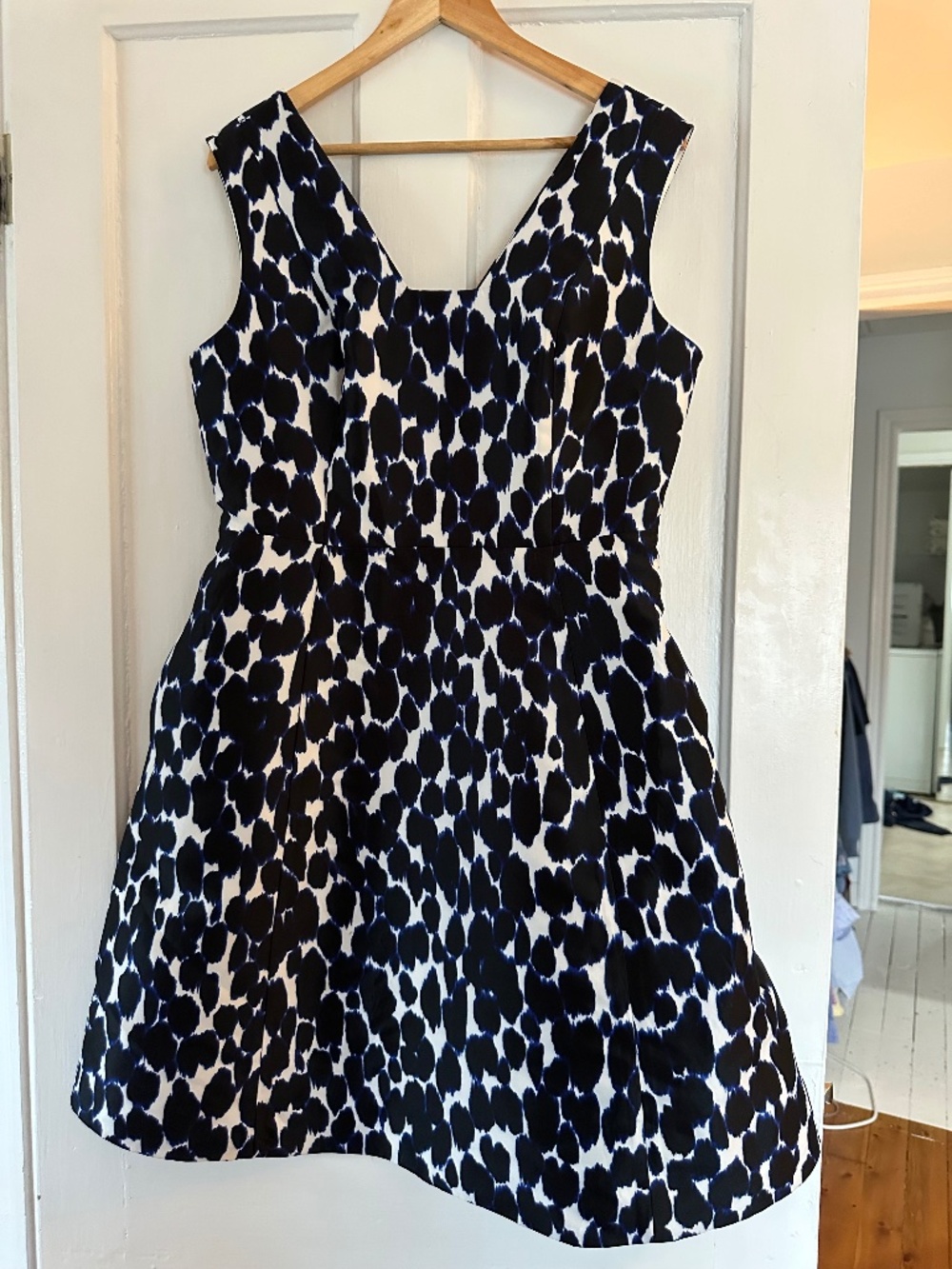 Kate Spade New York "Be Daring" Leopard Animal Print Fit & Flare Dress